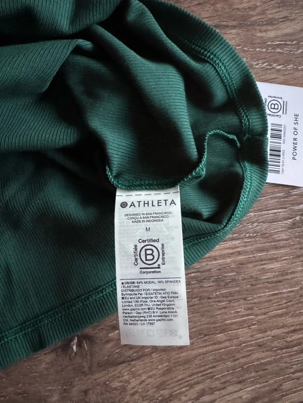 ATHLETA Rib wide binding tank - Picture 3 of 6